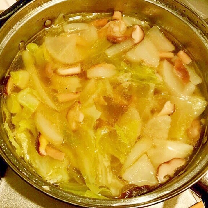 胃にやさしいキャベツと大根の塩スープ レシピ 作り方 By 015 楽天レシピ 胃にやさしいキャベツと大根の塩スープ レシピ 作り方 By 015 楽天レシピ